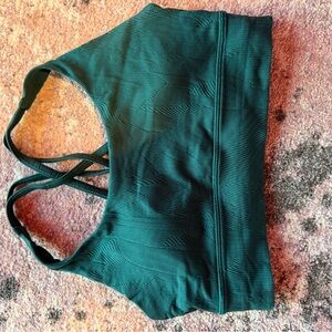lululemon athletica Green Sports Bra